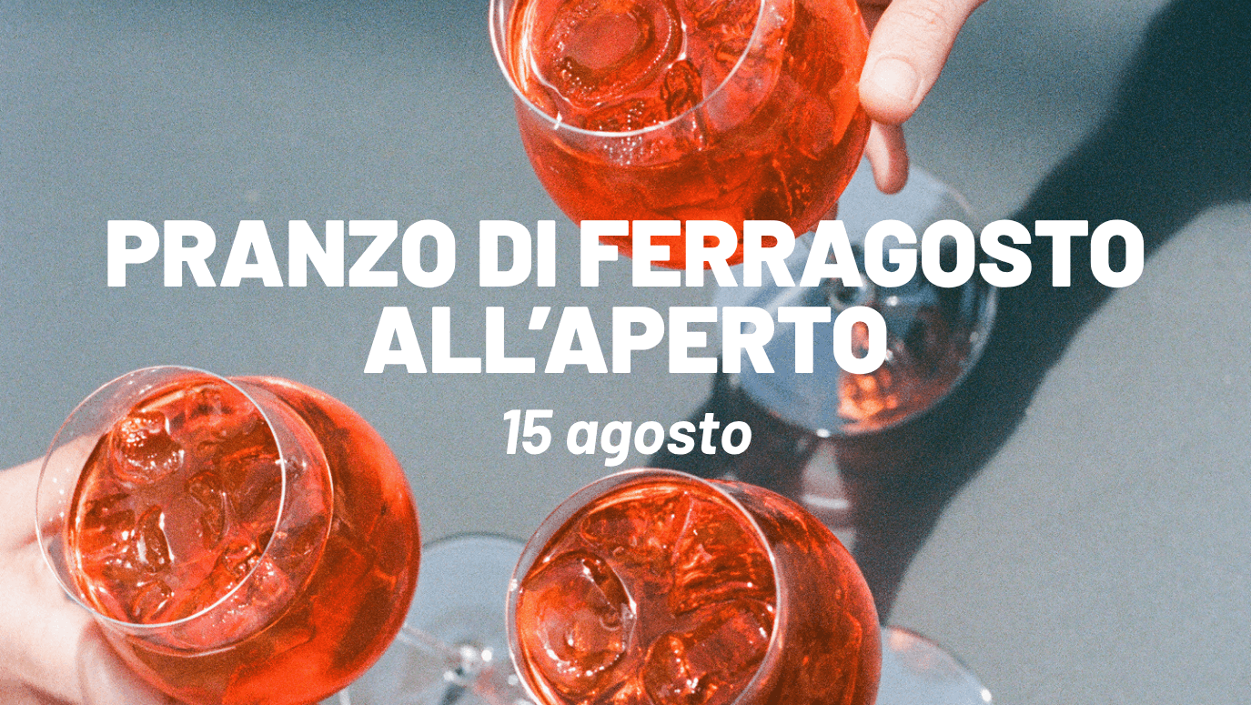 Locandina del Pranzo di Ferragosto a Villa Carona Hotel & Spa, evento del 15 agosto con menù speciale, BBQ e pranzo all’aperto.